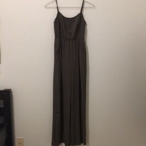 Army green jumpsuit